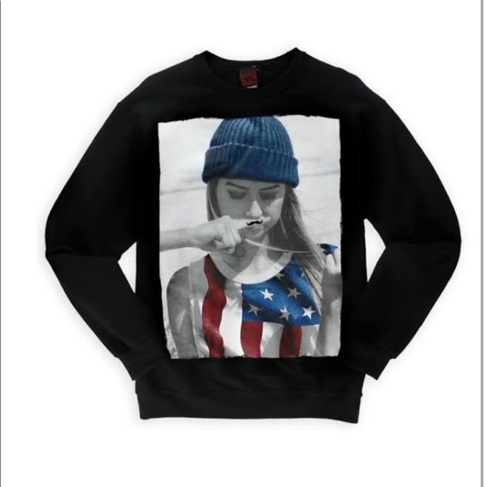 Tony Hawk Sweater Mustache